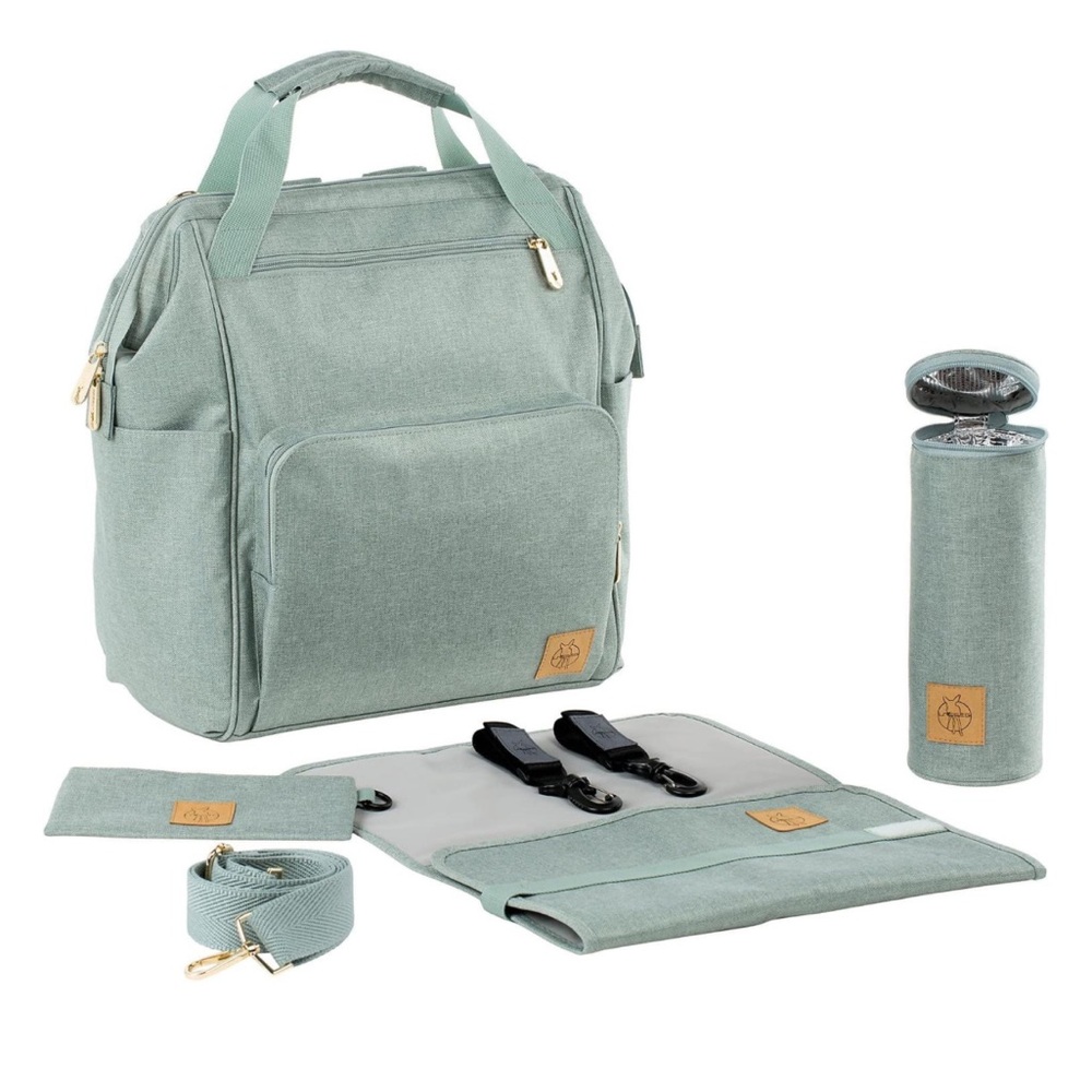 Lassig Goldie Glam Diaper Bag and Accessories